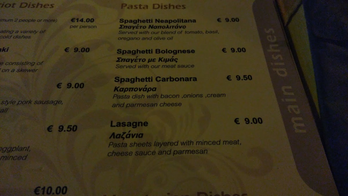 Menu Anesi Restaurant-1